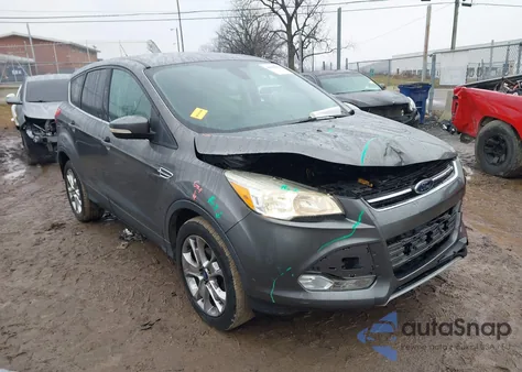 2013 Ford Escape Sel z USA, uszkodzony, nr VIN 1FMCU0HX8DUB98968